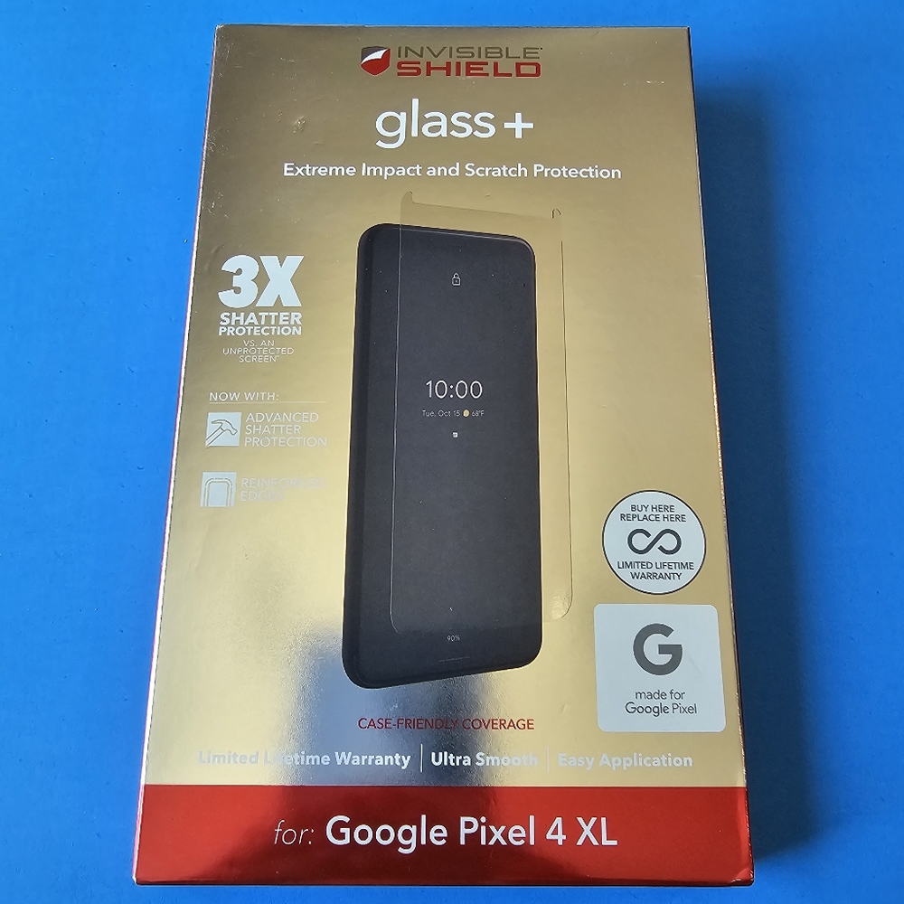 Google Pixel 4 XL - ZAGG Glass+ Screen Protector